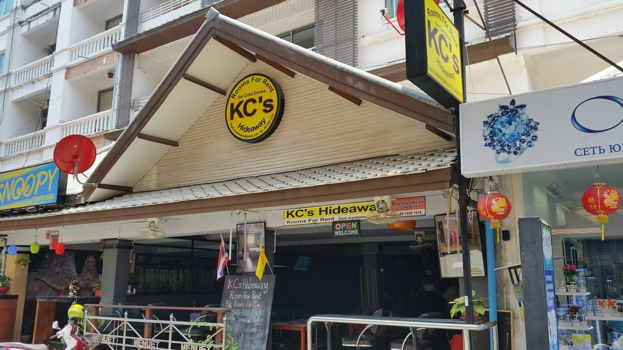 Kc'S Hideaway Hotel Jomtien Beach Eksteriør billede